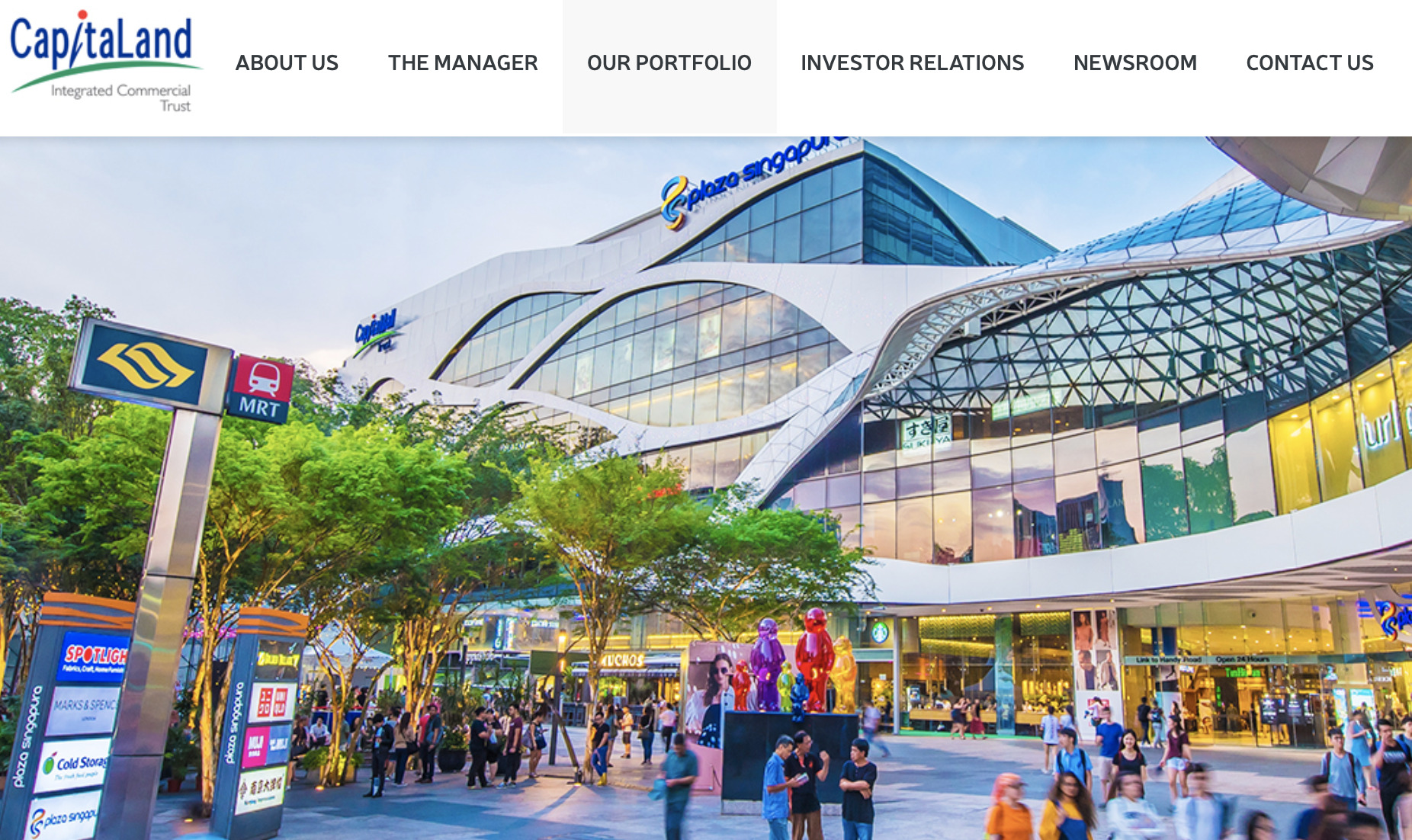 Capitalandリートのイメージ画像